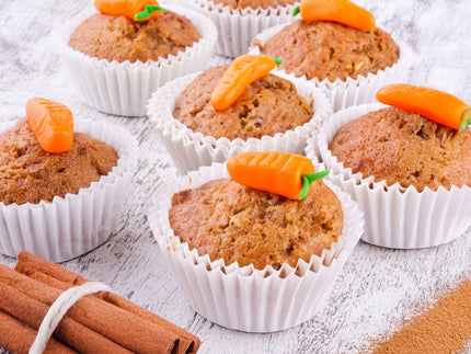 مافن الجزر بالقرفة والفانيليا مع حليب كابريتا