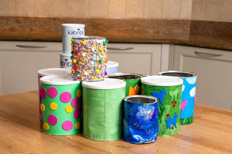 3 Sustainable Crafts at Home Using Tins