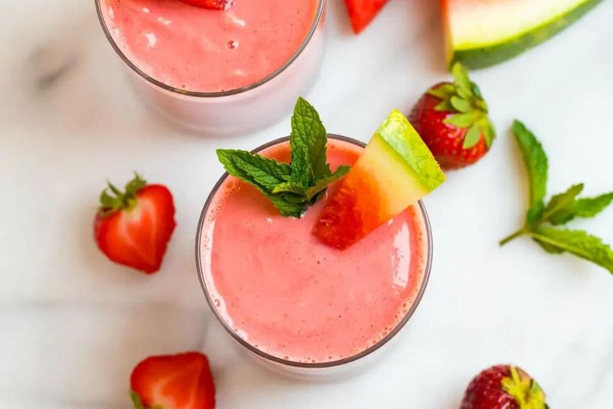 watermelon strawberry smoothie recipe