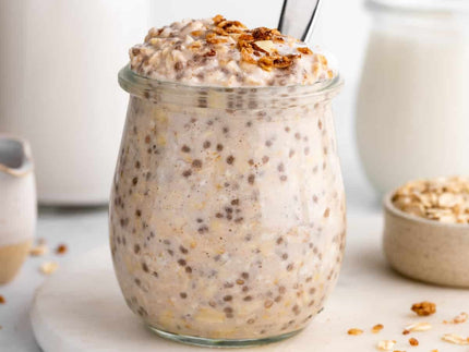 Delicious Overnight Oats With Chia Seeds