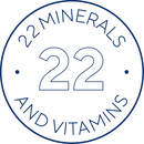 22 Vitamins and Minerals Seal