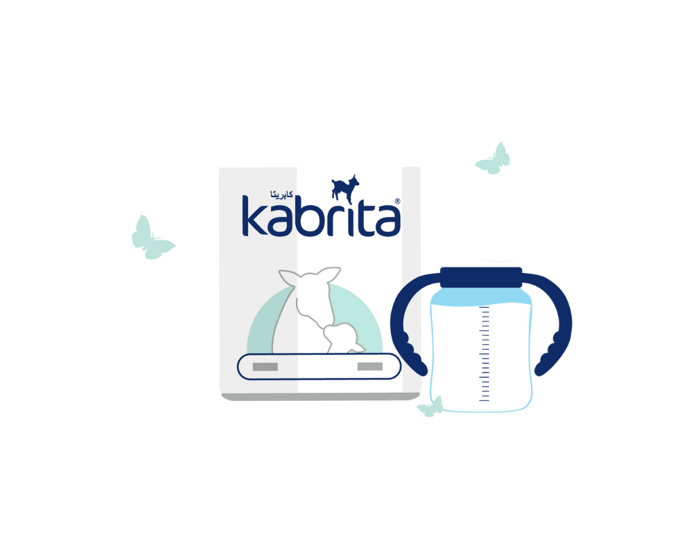 Kabrita goat milk formula illustration