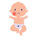 baby with eczema milk allergy symptoms